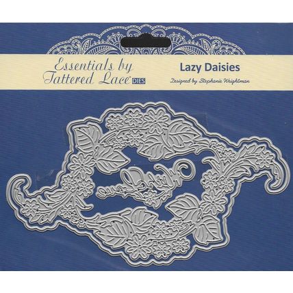 Tattered Lace. Lazy Daisies Die Set. Die Cutting Cardmaking Scrapbooking