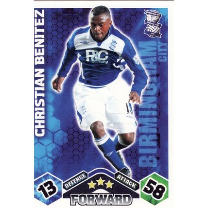Match Attax 2009/2010 Christian Benitez Birmingham City