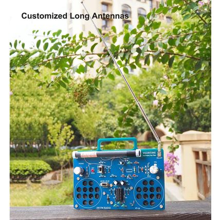 AM/FM Radio Kit | Soldering Project DIY Kit for Practicing Teaching Electronics