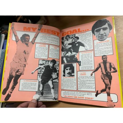 1979 "SCOOP 1980" UK FOOTBALL SOCCER ANNUAL HARDBACK BOOK (P4)