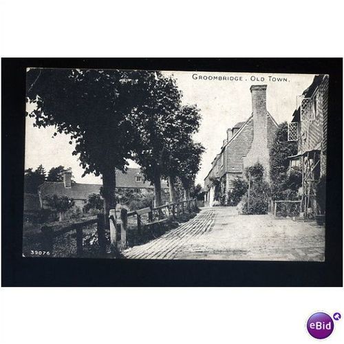 Sussex GROOMBRIDGE Old Town Postcard by Photochrom (39076)