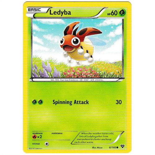 Pokemon XY - #6/146 - Ledyba