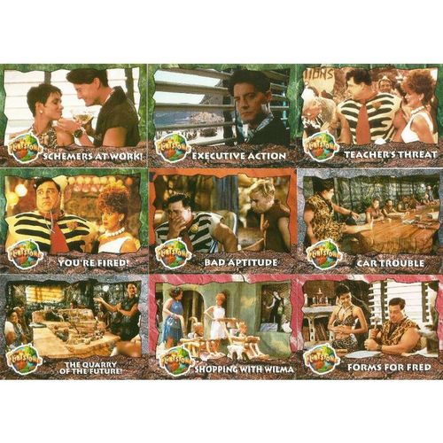 The Flintstones the Movie Full 88 Card + 11 Sticker Card Set from Topps 1993
