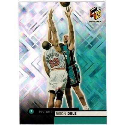 1999-00 Upper Deck HoloGrFX AUSome Pistons Basketball Card #16 Bison Dele