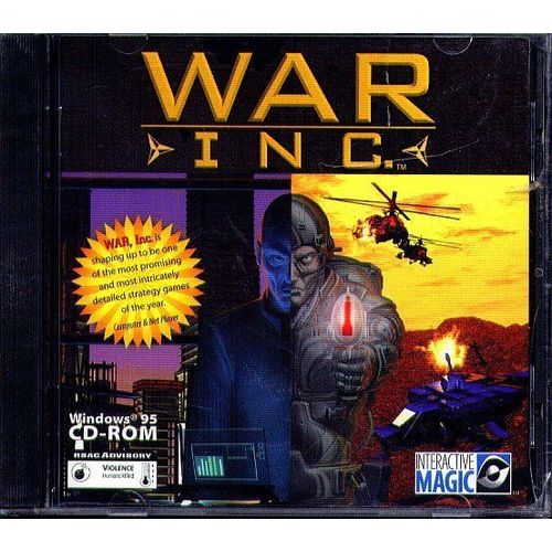 War Inc. (PC-CD, 1997) for Windows 95/98 - NEW CD in SLEEVE