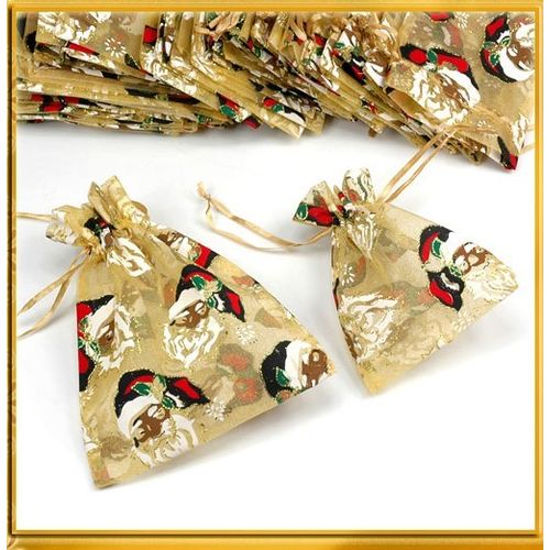8 Geschenkbeutel.13x9 cm,Nikolaus, Organzabeutel