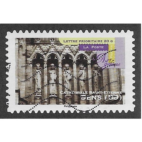 FRA 2011 (58c) 'GOTHIC ART - SENS 89' FINE USED (EBID56-510)