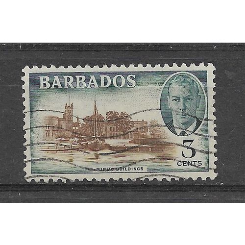 Barbados.SG273 3d Public Buildings.Fine Used.June19