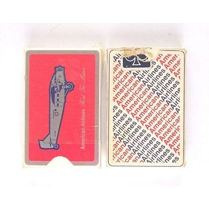 Vintage Lot of 2 Decks of American Airlines Playing Cards, 1 is Ford Tri-Motor