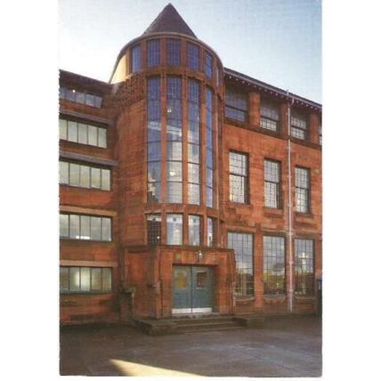 Glasgow - Scotland Street School, Charles Rennie Mackintosh - German postcard