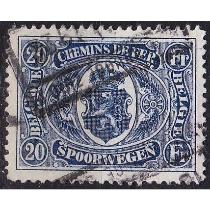 BELGIEN BELGIUM [Eisenbahn] MiNr 0135 ( O/used )
