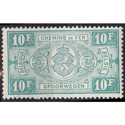 BELGIEN BELGIUM [Eisenbahn] MiNr 0166 ( */mh )