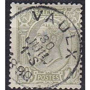 BELGIEN BELGIUM [1884] MiNr 0043 ( O/used )