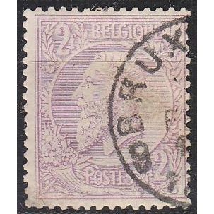 BELGIEN BELGIUM [1884] MiNr 0047 ( O/used )