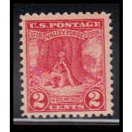 645 2c Valley Forge Fine MNH O0988