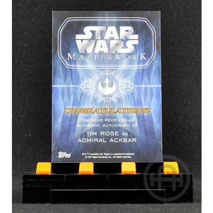Topps Star Wars Masterwork 2015 – Autograph – Tim Rose