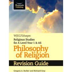 Wjec/Eduqas Religious Studies For A Level Year 1 As - Philosophy Of Religion Rev