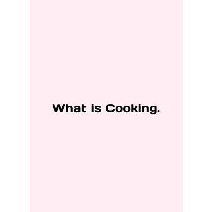 What is Cooking. In English /What is Cooking.