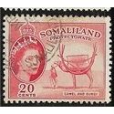 BRITISH SOMALILAND 1953/1958 SG 140 - fine used (o)