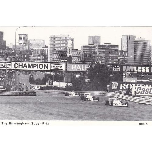 The Birmingham Super Prix 1988 Sporting Postcard (SP1184)