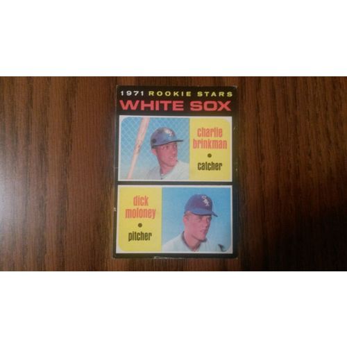 1971 Topps Card # 013 Chicago White Sox 1971 Rookie Stars Poor (1)