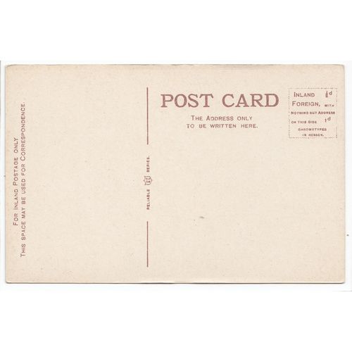 Stock Ghyll Force Waterfall Ambleside Cumbria Reliable Series Postcard
