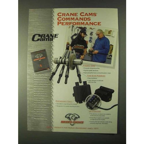 1999 Biker's Choice Crane Cams Ad - Performance