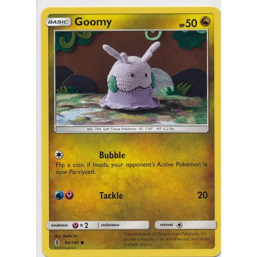 Pokemon Sun & Moon Guardians Rising 94/145 Goomy