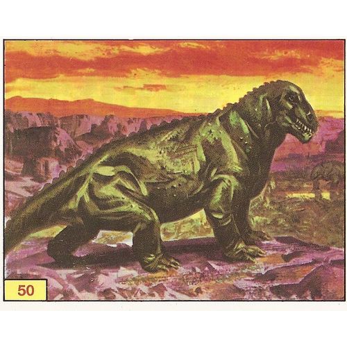 Panini's Dinosaurs Sticker Collection - Sticker No. 50