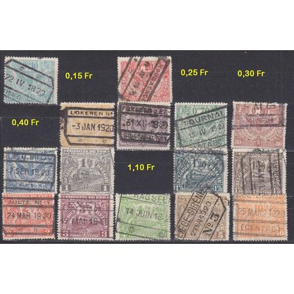 BELGIEN BELGIUM [Eisenbahn] MiNr 0079 ex ( O/used ) [01]