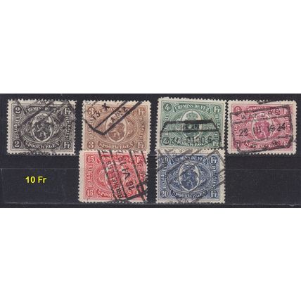 BELGIEN BELGIUM [Eisenbahn] MiNr 0129 ex ( O/used ) [01]