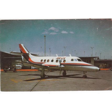 Air US Handley Page Jetstream 3 Civil Aviation Postcard (A19027)