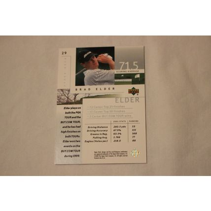 Brad Elder 2002 Upper Deck SILVER NO. 29