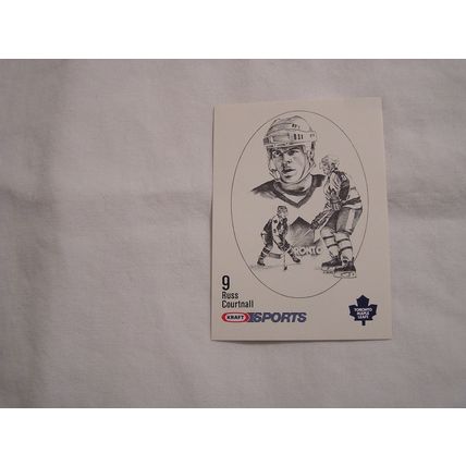 Russ Courtnall 1986/87 Kraft Drawing