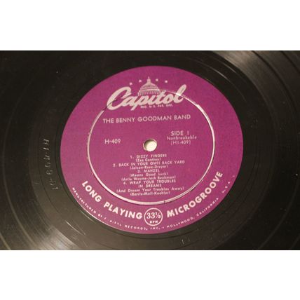 The Benny Goodman Band 10" LP-THE BENNY GOODMAN BAND