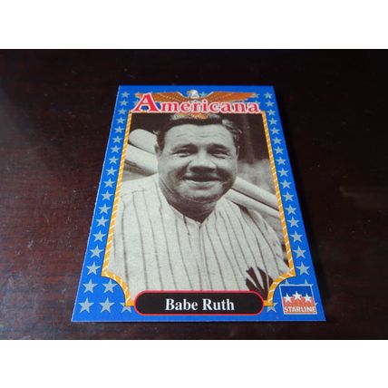 1992 Starline American Card # 245 Babe Ruth Near Mint (7) New York Yankees (SB)