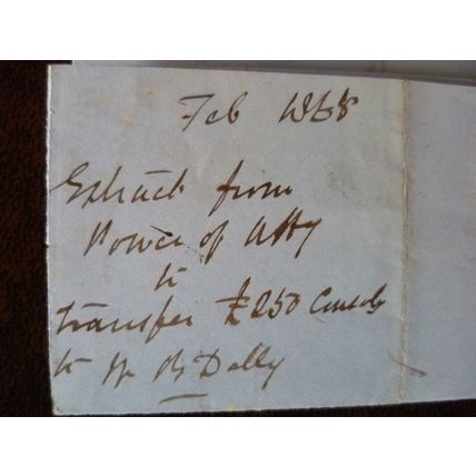 1865 GB QV 1d Red stamp JN Plate No 71 Bank of England Duplex 74 entire Dalby