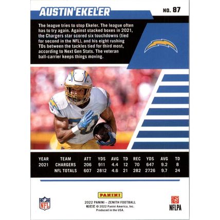 2022 Zenith Football Austin Ekeler