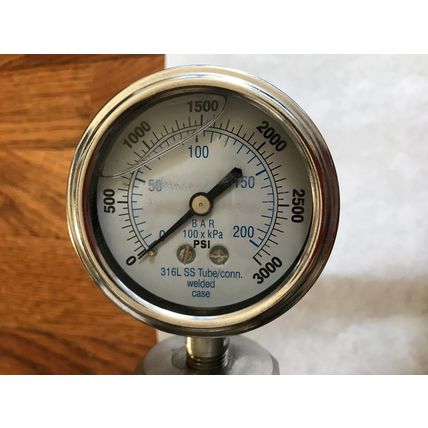 GRACO 915587 AIR DIAPHRAGM REGUALTOR H08B,3000PSI,316L SS,MCM3037502B,AW