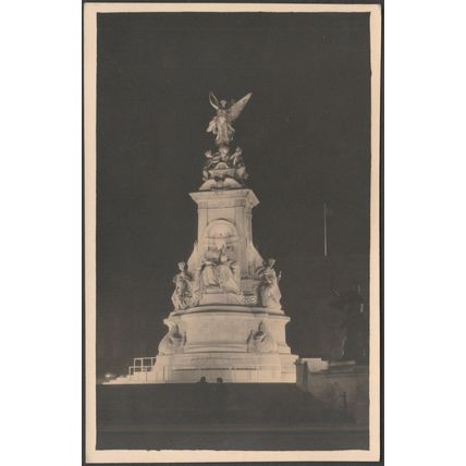 Queen Victoria Memorial, Buckingham Palace, London, c.1950s - Photograph