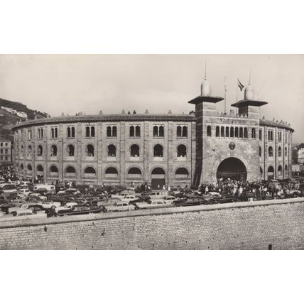 San Sebastian Plaza De Toros Spanish Bullfighting Ring RPC Old Postcard