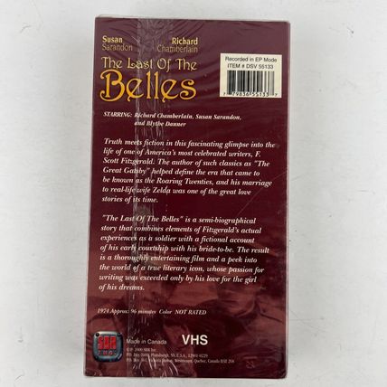 The Last of the Belles VHS Video Tape New Sealed