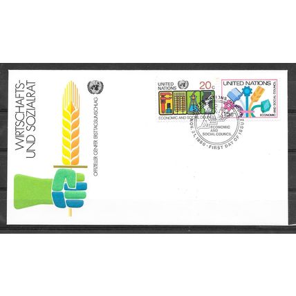 NATION UNIES - LETTRE 1 JOUR - FIRST DAY 1980