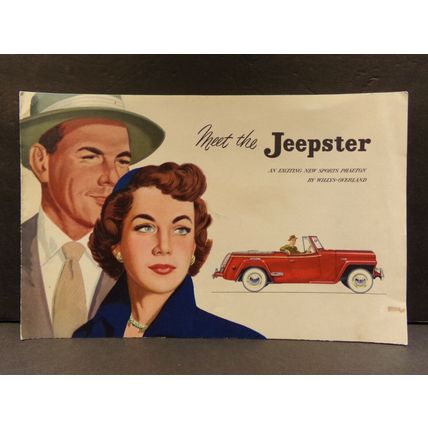 Meet the Jeepster Exciting New Sports Phaeton by Willys-Overland Sales Brochure