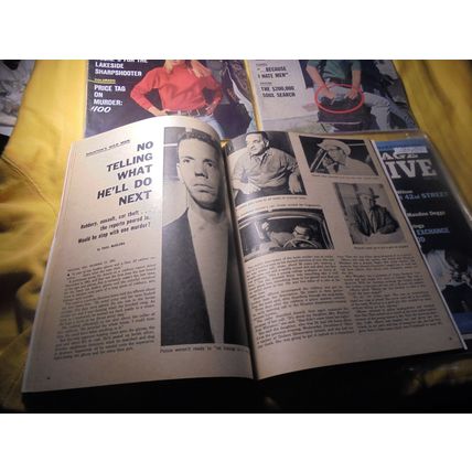 Early 1960's FRONT PAGE DETECTIVE MAGAZINE LOT * Was $125.00! Now $85.00 SHIPPED