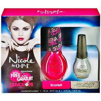 Nicole by OPI Selena Gomez Gumdrops Nail Polish Set- Scarlett