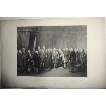 1860 - M Girard the French minister, introduced to the Continental Congress 1778