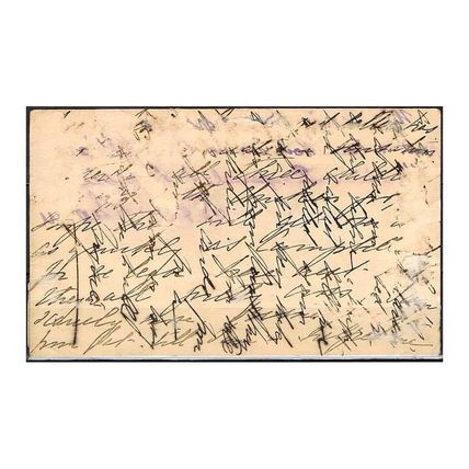 Austria 1883 [ENP] Circulated to Stockholm 02/07/1886. 5 Kr. (C)