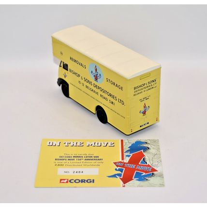 150th CC13303 Corgi Classics Morris Luton Van Move Anniversary CORGI LIMITED Ed