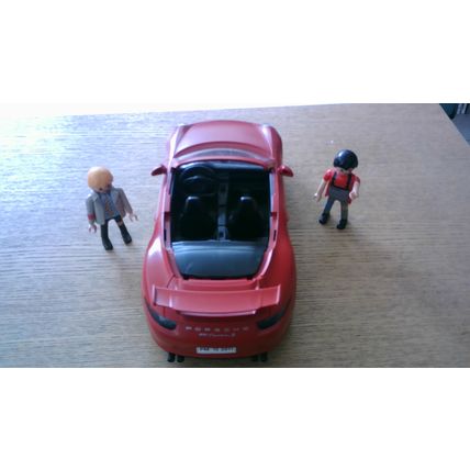 PLAYMOBIL PORSCHE 911 SPORTS CAR & SHOWROOM (With 2 Figures) Set 3911